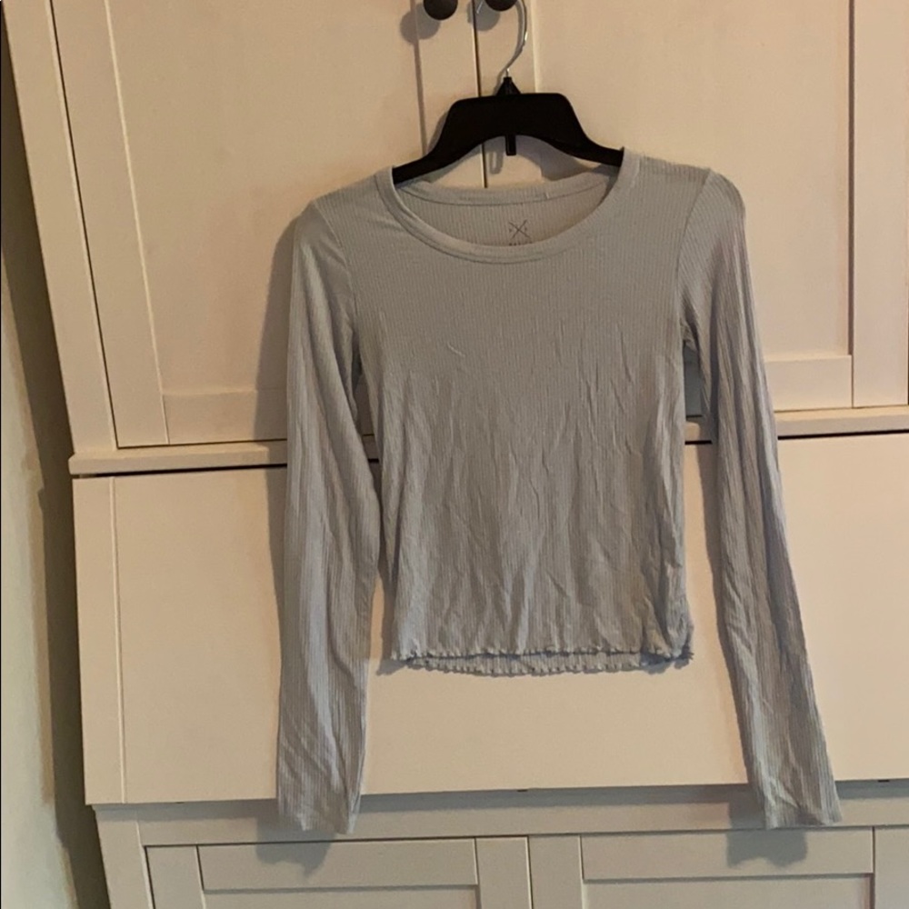 pacsun light blue long sleeve